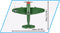 Republic P-47 Thunderbolt Executive Edition, 1/32 Scale 576 Piece Block Kit Top View Diemensions