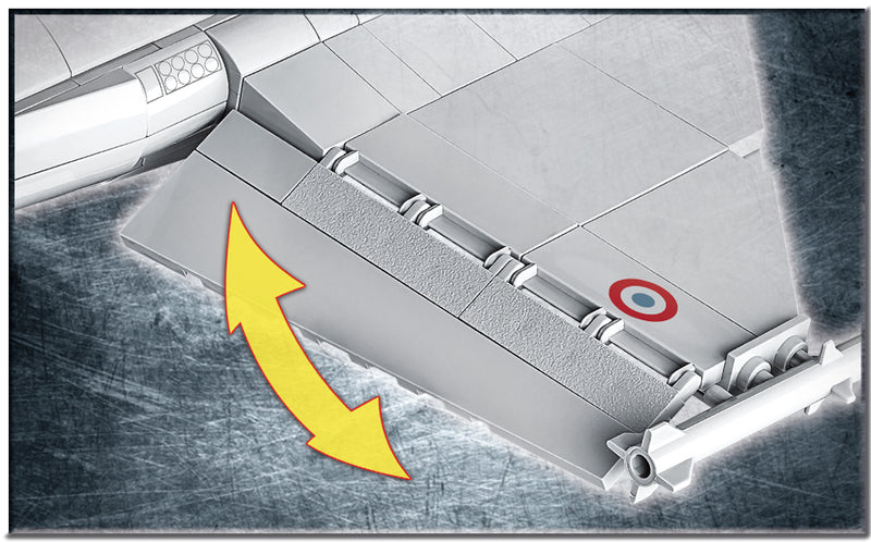 Dassault Rafale C, 400 Piece Block Kit Wing Detail