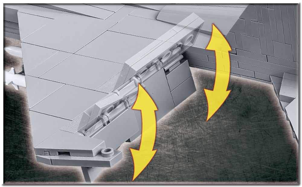 Boeing F-15 Eagle 590 Piece Block Kit Wing Details