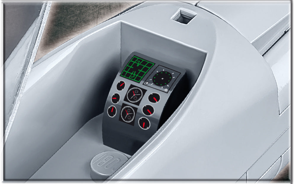 Boeing F-15 Eagle 590 Piece Block Kit Cockpit Detail
