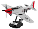 Top Gun Maverick North American P-51D Mustang, 265 Piece Block Kit On Display Stand