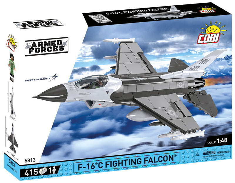 Lockheed Martin F-16C Fighting Falcon, 415 Piece Block Kit