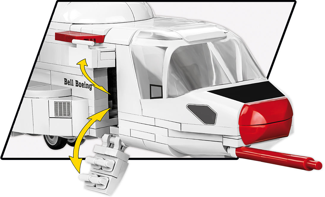 Bell-Boeing V-22 Osprey “First Flight Edition”, 1/48 Scale 1136 Piece Block Kit Front Close Up