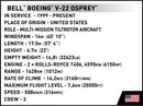 Bell-Boeing V-22 Osprey “First Flight Edition”, 1/48 Scale 1136 Piece Block Kit Technical Information