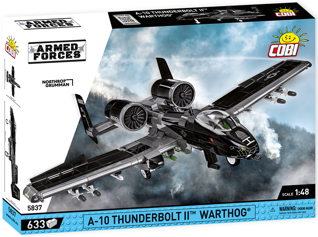 Fairchild Republic A-10 Thunderbolt II Warthog 633 Piece Block Kit