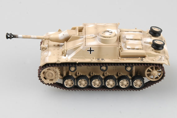 Sd.Kfz.142/1 StuG III Ausf. G 1944, 1/72 Scale Model By Easy Model Left Side View