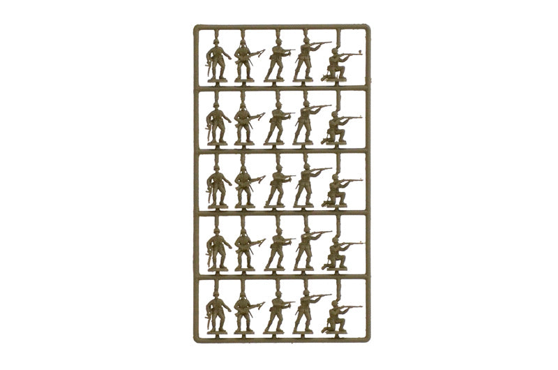 American Infantry WWII 1/72 Scale Plastic Figures Sprue