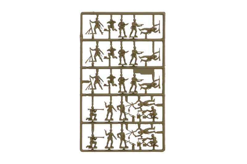 American Infantry WWII 1/72 Scale Plastic Figures Sprue 2