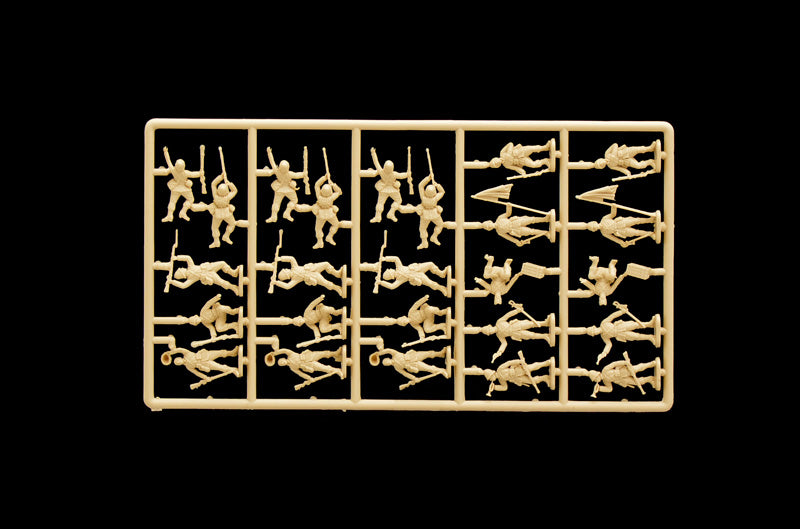 British Infantry Colonial Wars 1/72 Scale Plastic Figures Main Sprue