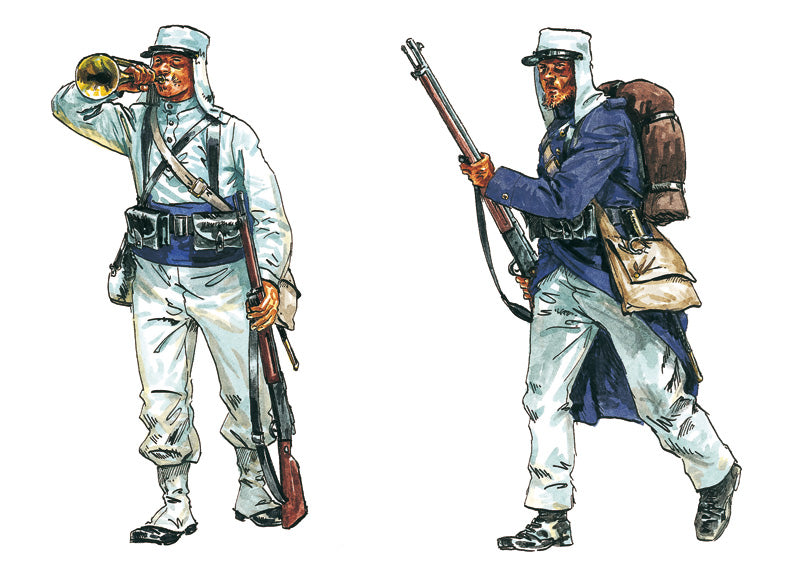 French Foreign Legion Colonial Wars 1/72 Scale Plastic Figures Kit Detailed Art Work