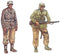 Desert Afrika Corps Infantry WWII 1/72 Scale Plastic Figures