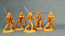 Celtic Barbarians Warband Infantry 27 BC – 476 AD, 60 mm (1/30) Scale Plastic Figures Side View