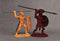 Celtic Barbarians Warband Infantry 27 BC – 476 AD, 60 mm (1/30) Scale Plastic Figures Comparison