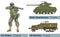 Operation Cobra 1944 WWII 1/72 Scale Battle Set US Figures