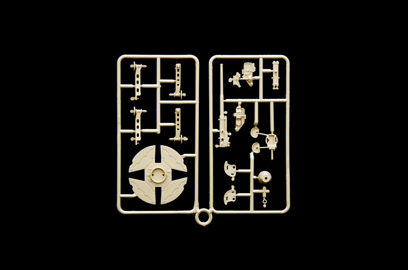 Italian 90/53 Gun with Crew, WWII 1/72 Scale Plastic Figures Gun Frame