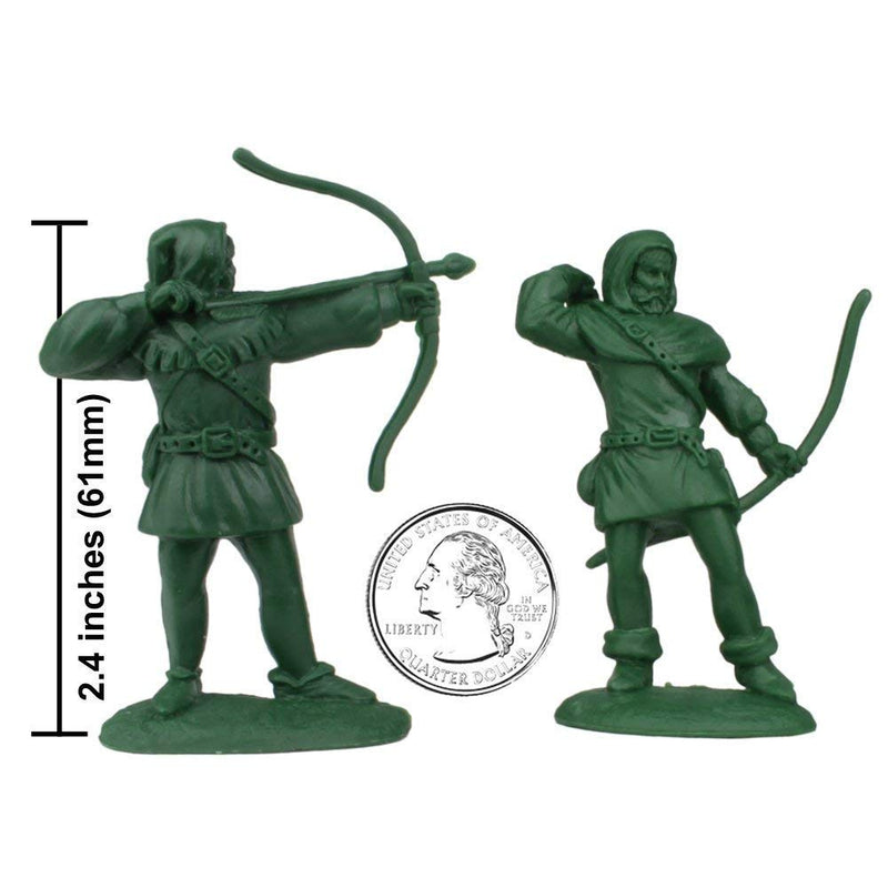 Robin Hood And His Merry Men 1/30 Scale Plastic Figures
