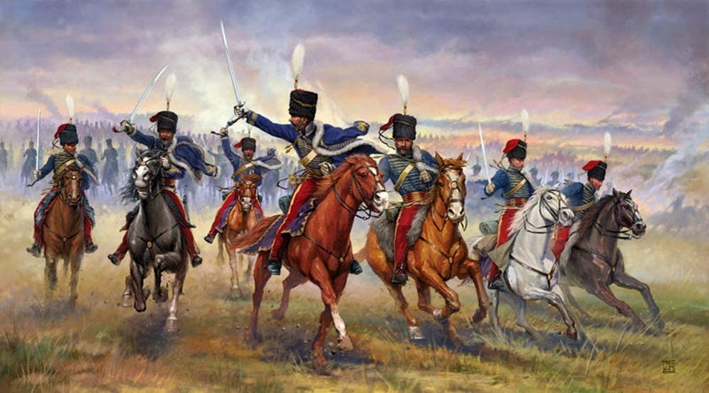 British 11th Hussars Crimean War 1/72 Scale Plastic Figures Box Art