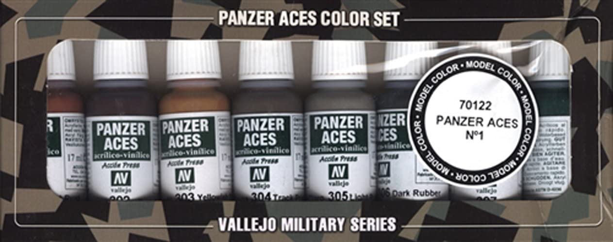 Panzer Aces Color Set #1 (Rust,Track Rubber..)