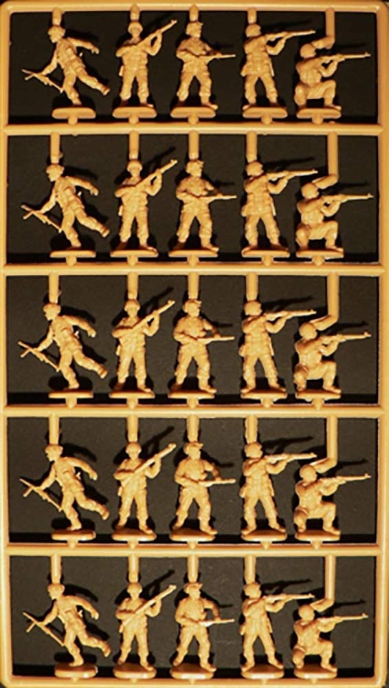 British Paratroopers “Red Devils”, 1/72 Scale Plastic Figures Kit Sprue