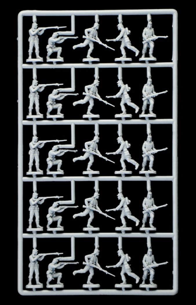 French Foreign Legion Colonial Wars 1/72 Scale Plastic Figures Kit Sprue