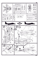 Boeing F-15E Strike Eagle 1/144 Scale Model Kit Set Instructions Page 3