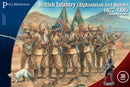 British Infantry Afghanistan & Sudan 1877 - 1885, 28 mm Scale Model Plastic Figures