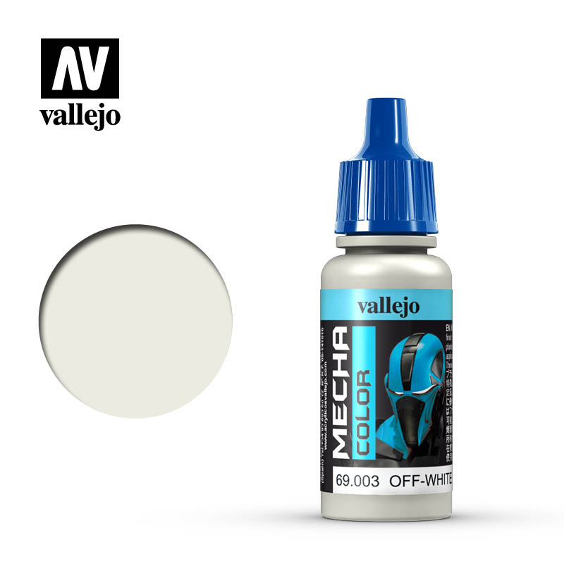 Mecha Color Off White Acrylic Paint, 17 ml Bottle