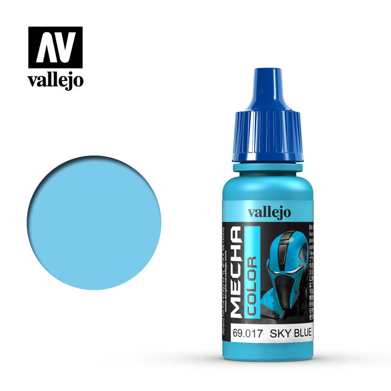Mecha Color Sky Blue Acrylic Paint, 17 ml Bottle