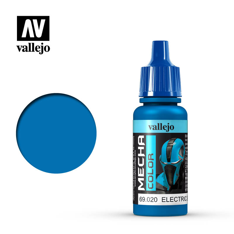 Mecha Color Electric Blue Acrylic Paint, 17 ml Bottle