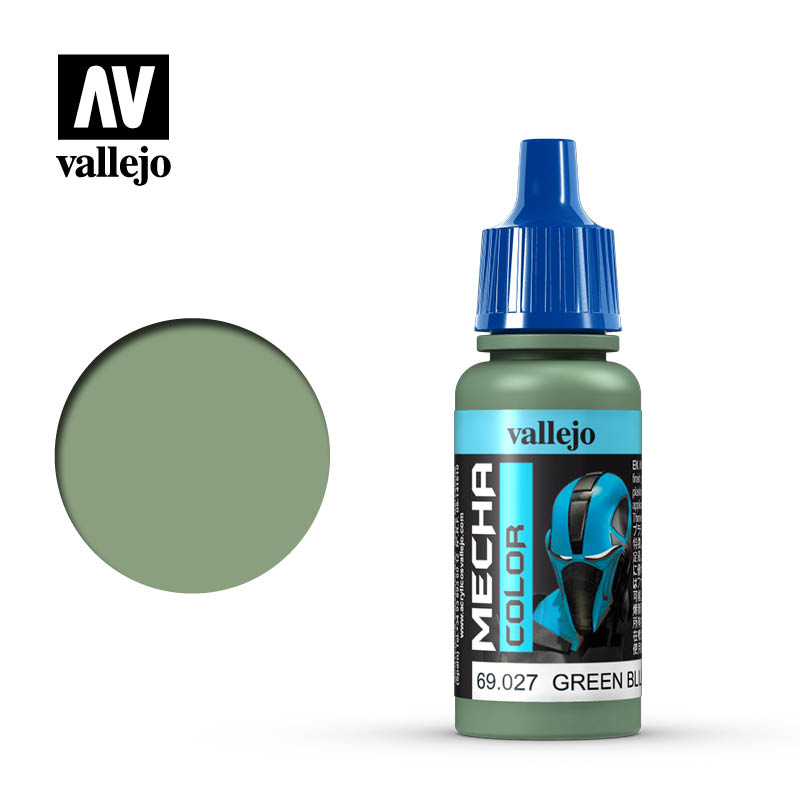 Mecha Color Green Blue Acrylic Paint, 17 ml Bottle By Acrylicos Vallejo