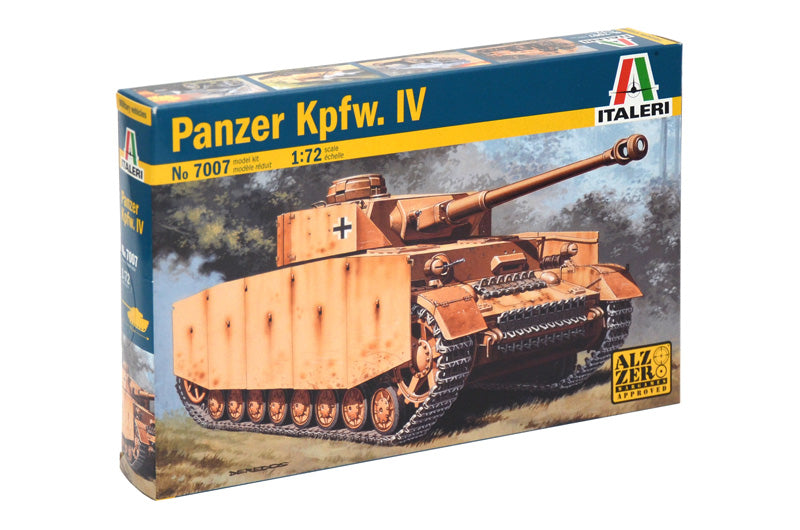 Pz.Kpfw. IV Tank 1/72 Scale Model Kit