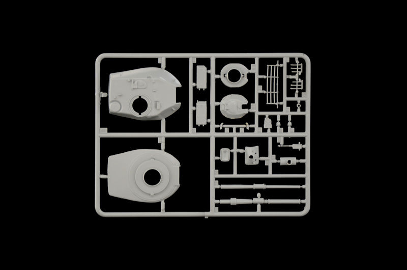 Magach 6 Tank 1/72 Scale Plastic Model Kit Frame For Turret