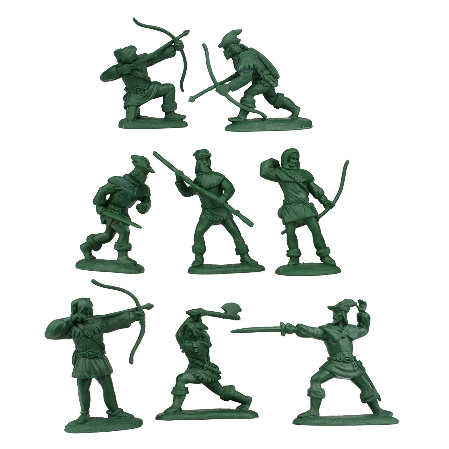 Robin Hood And His Merry Men 1/30 Scale Plastic Figures