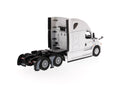 Freightliner Cascadia Tractor (Pearl White) Sleeper Cab 1:50 Scale Model Right Rear Quarter View