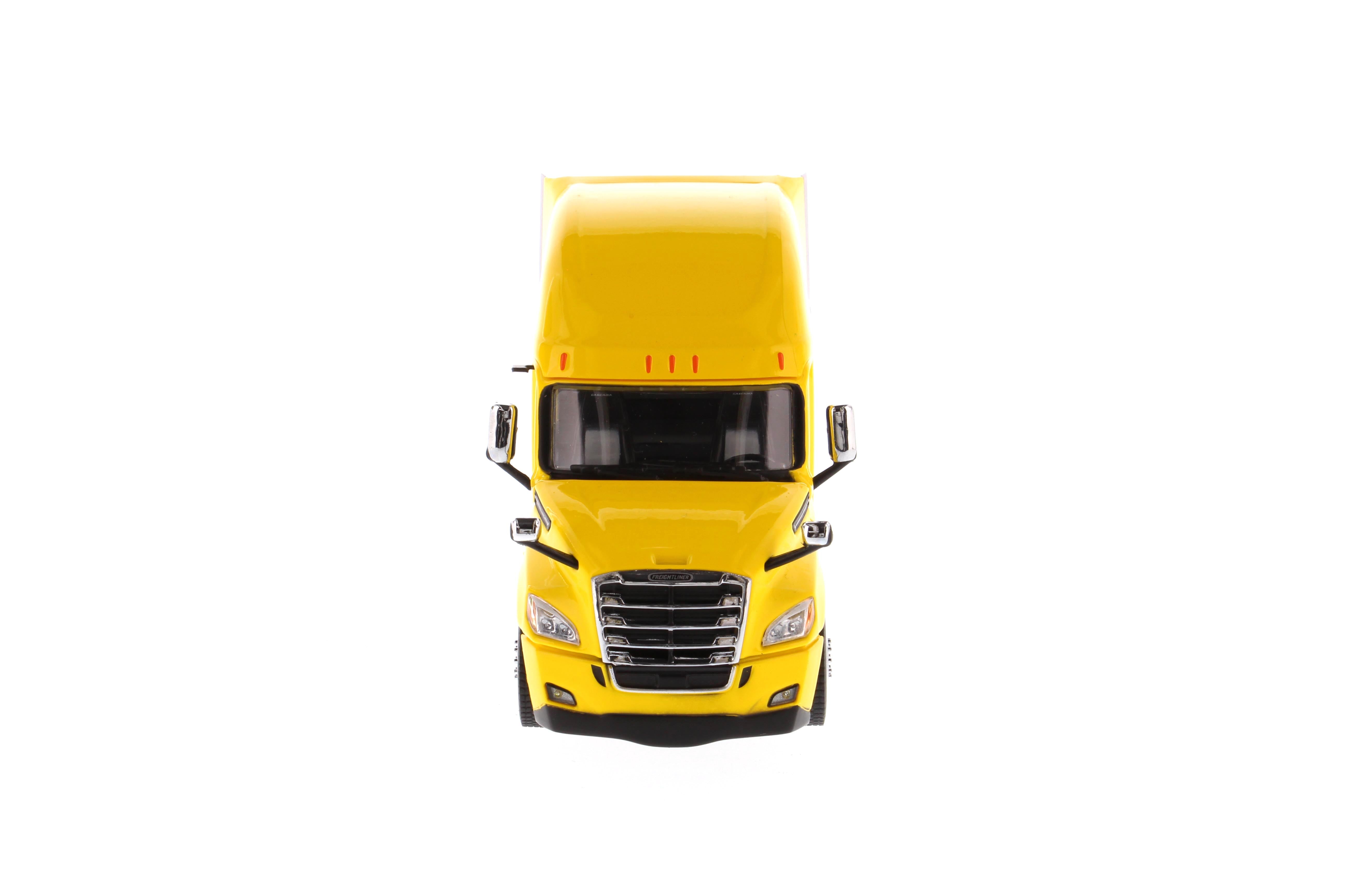 U*n様 翌日発送 迫力満点‼️KING YELLOW CAB 1/18スケール Diecast Masters | Freightliner Cascadia Tractor (Yellow) Sleeper