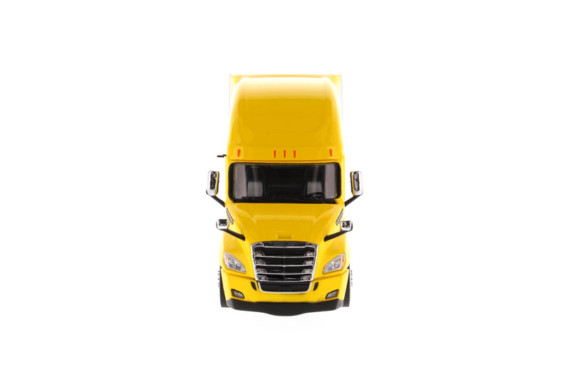 Freightliner Cascadia Tractor (Yellow) Sleeper Cab 1:50 Scale Model Front View