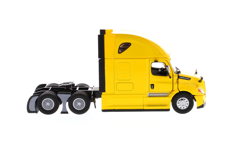 Freightliner Cascadia Tractor (Yellow) Sleeper Cab 1:50 Scale Model Right Side View