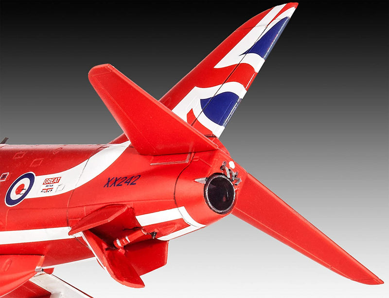 BAE Systems Hawk T1 Red Arrows 1/72 Scale Model Kit Tail Details