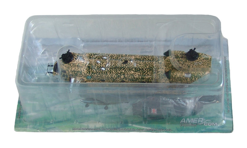 Boeing Chinook HC Mk1 Royal Air Force No. 7 Squadron 1991, 1:72 Scale Model By Amercom Blister Packaging