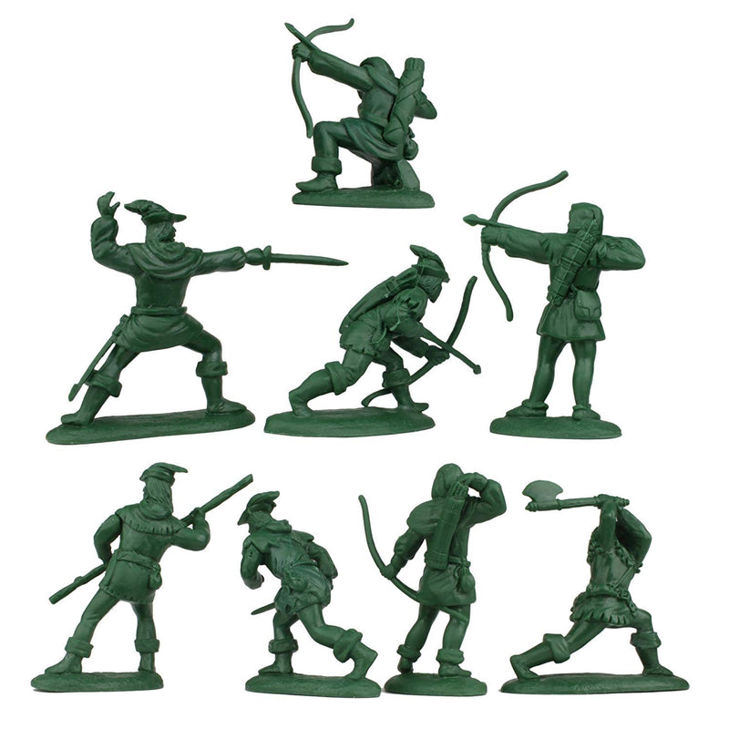 Robin Hood And His Merry Men 1/30 Scale Plastic Figures By LOD Enterprises