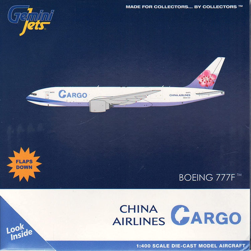 Boeing 777F China Cargo (B-18771) Flaps Down Configuration 1:400 Scale Model Box
