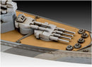 HMS King George V 1/1200 Scale Model Kit Aft Detail