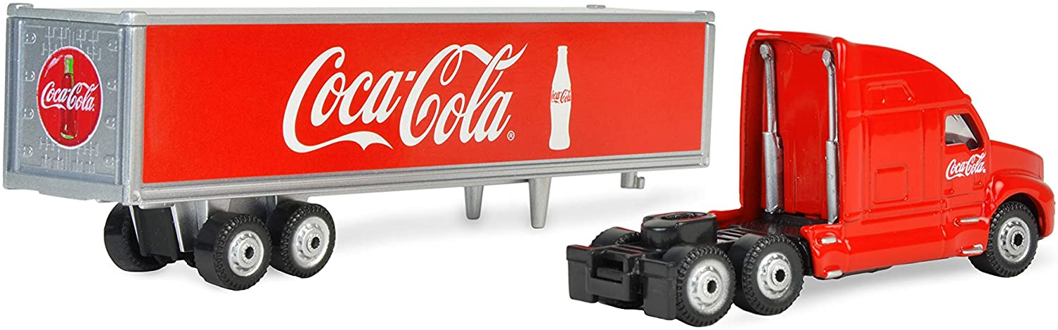 Motor City Classics | Long Hauler Tractor Trailer “Coca-Cola” 1:87