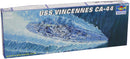 USS Vincennes Heavy Cruiser CA-44, 1:700 Scale Model Kit By Trumpeter