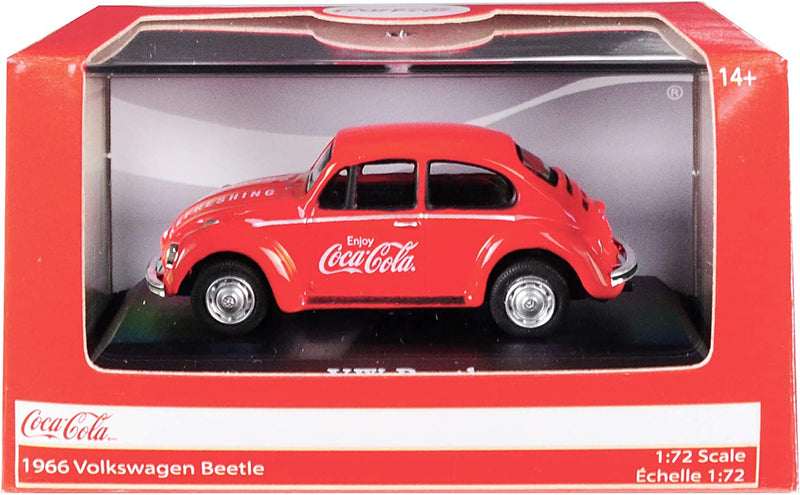 Volkswagen Beetle 1966 “Coca-Cola” 1:72 Scale Diecast Model Packaging