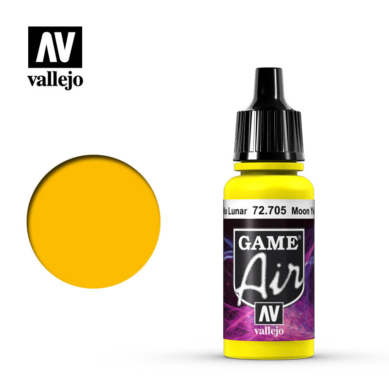 Game Air Moon Yellow Acrylic Paint 17 ml Bottle