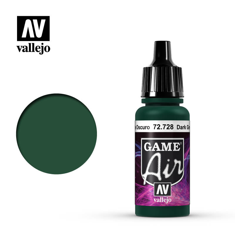 Game Air Dark Green Acrylic Paint 17 ml Bottle