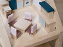 Dining Room Dollhouse Playset Example