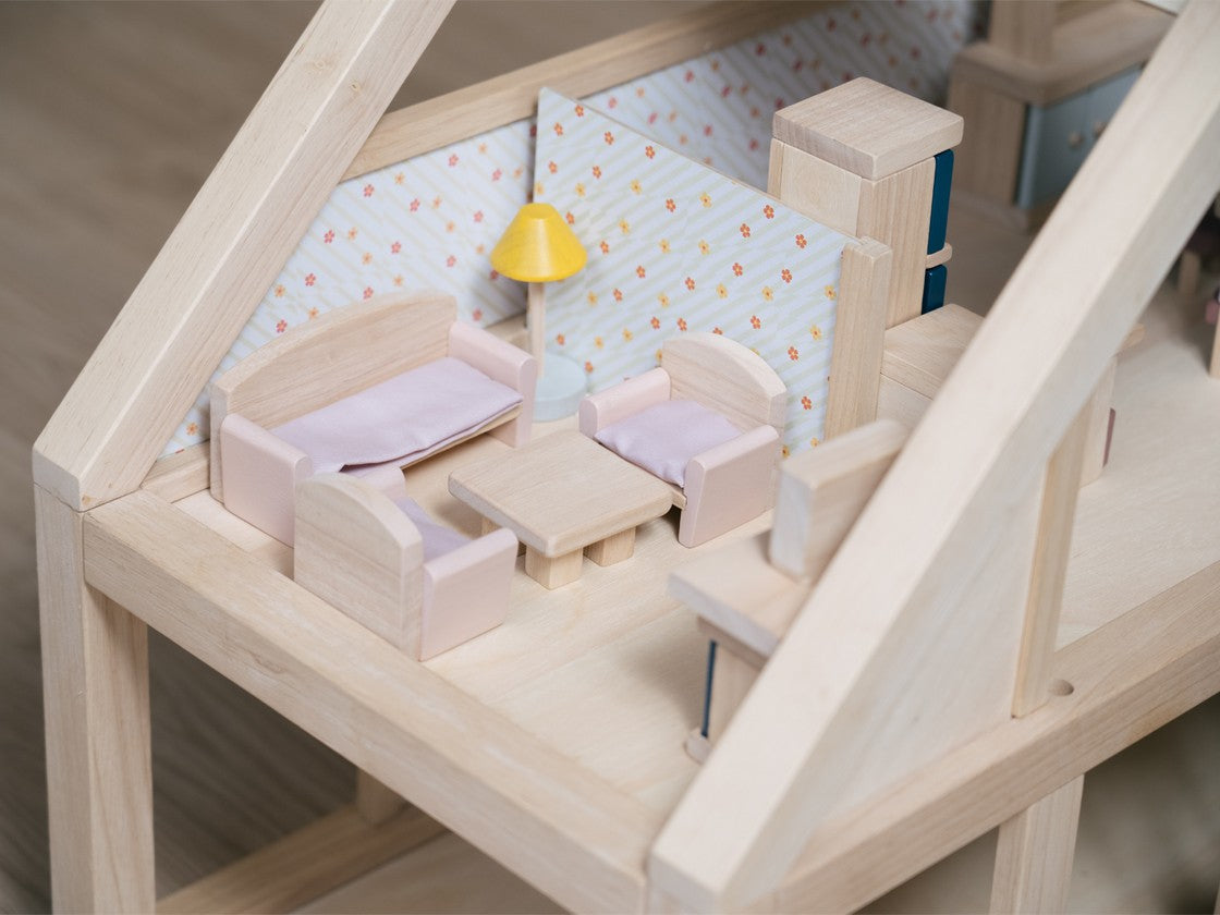 Living Room Dollhouse Playset Example