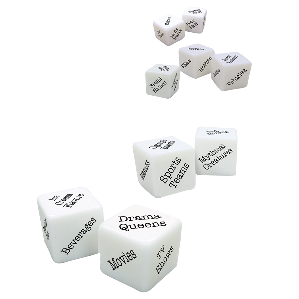 Brain Fart - The Party Game Category Cubes